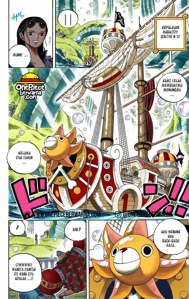 One Piece Berwarna Chapter 599
